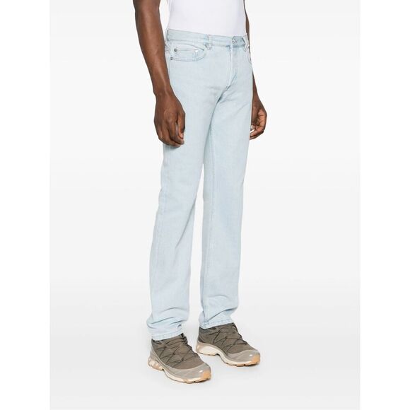 A.P.C. Petit New Standard Mid-Rise Straight-Leg Jeans Light Wash Size 29 Unisex - Picture 3 of 12